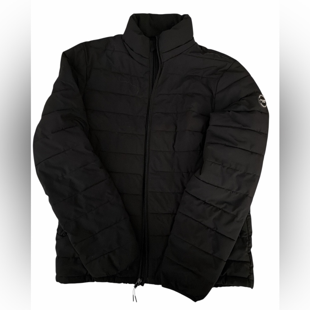 Abercrombie & Fitch Men's Black Puffer Jacket Lightweight Stretch S